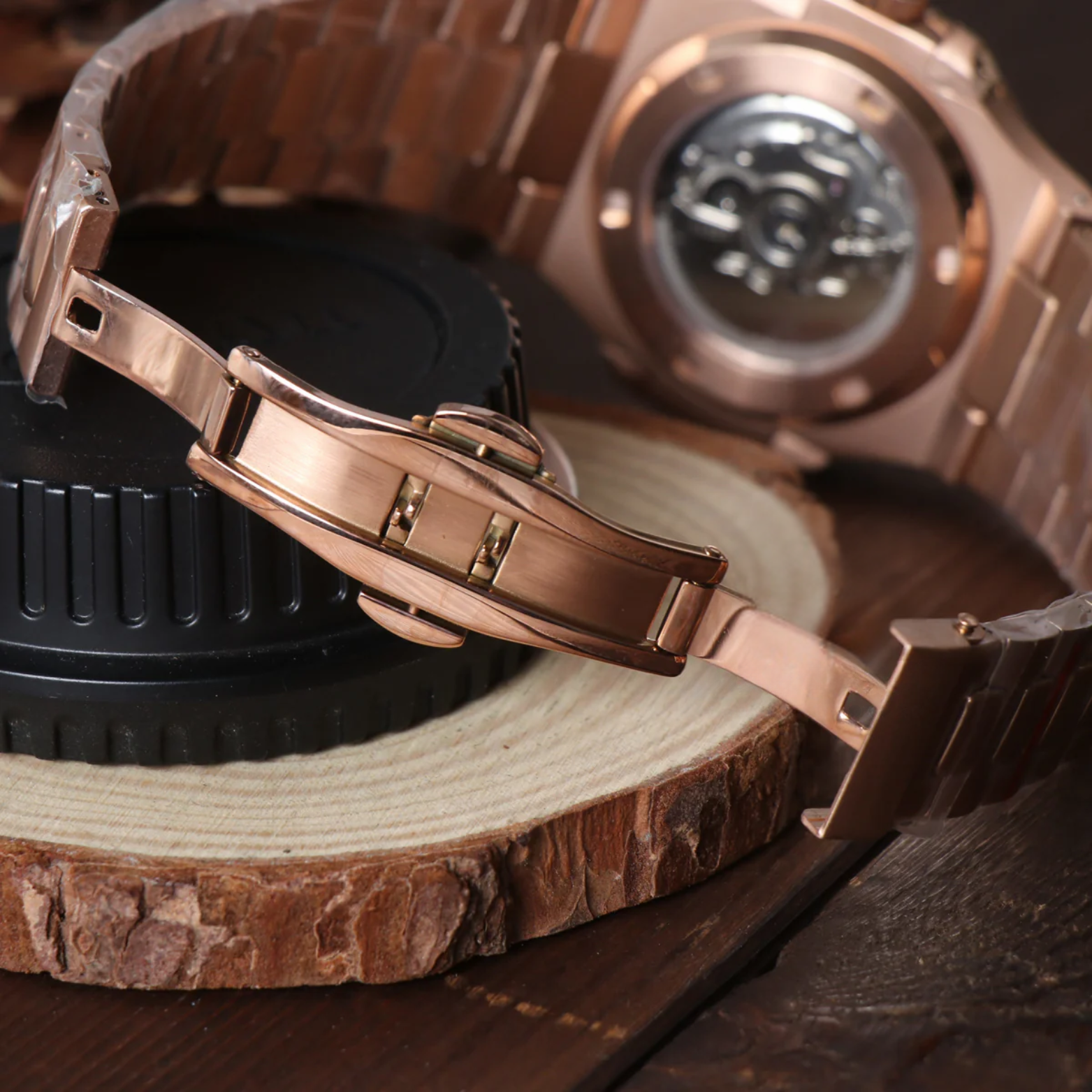 NAUTIKO | Rose Gold Brown