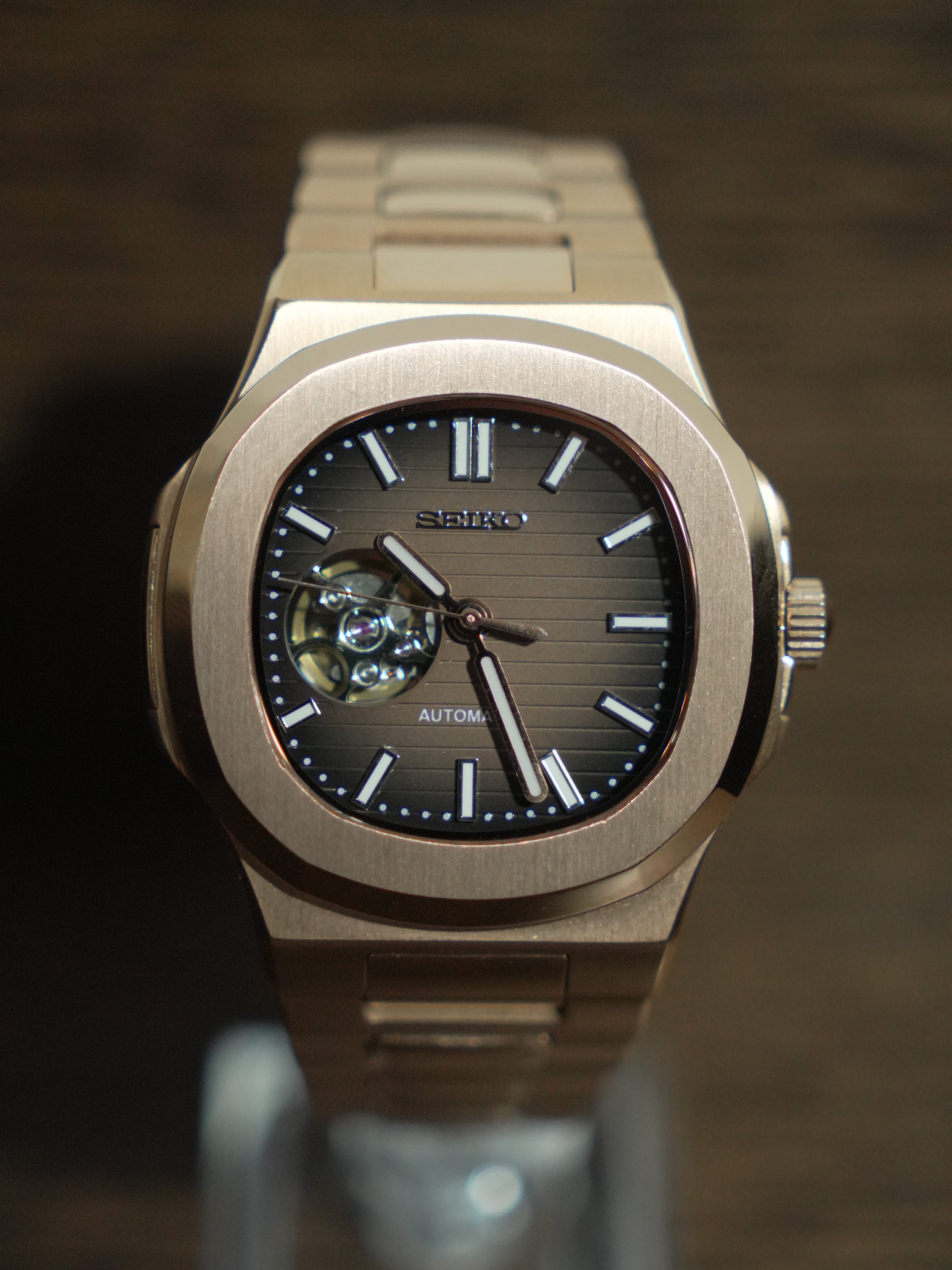 NAUTIKO | Rose Gold Open Heart