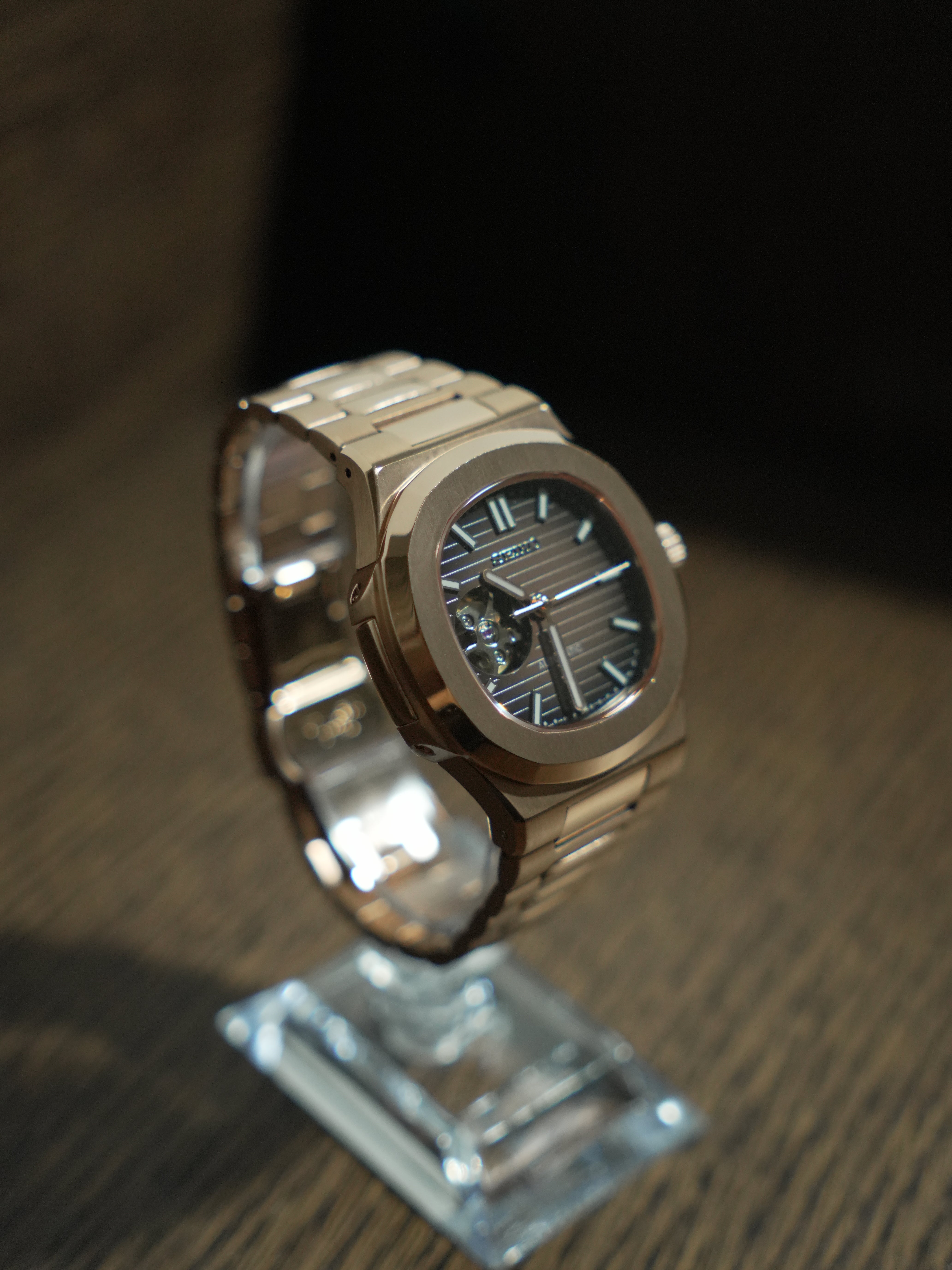 NAUTIKO | Rose Gold Open Heart