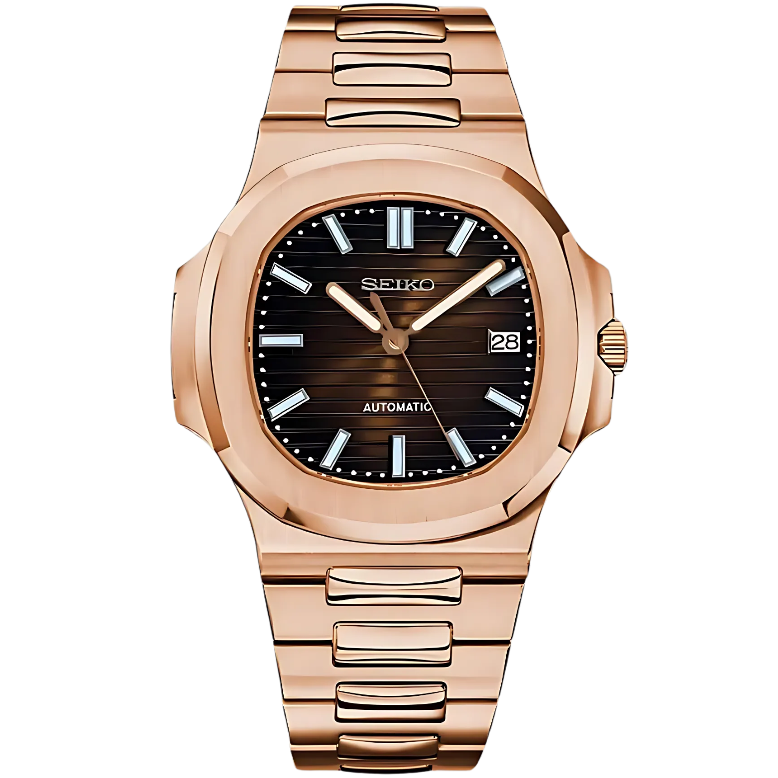 NAUTIKO | Rose Gold Brown