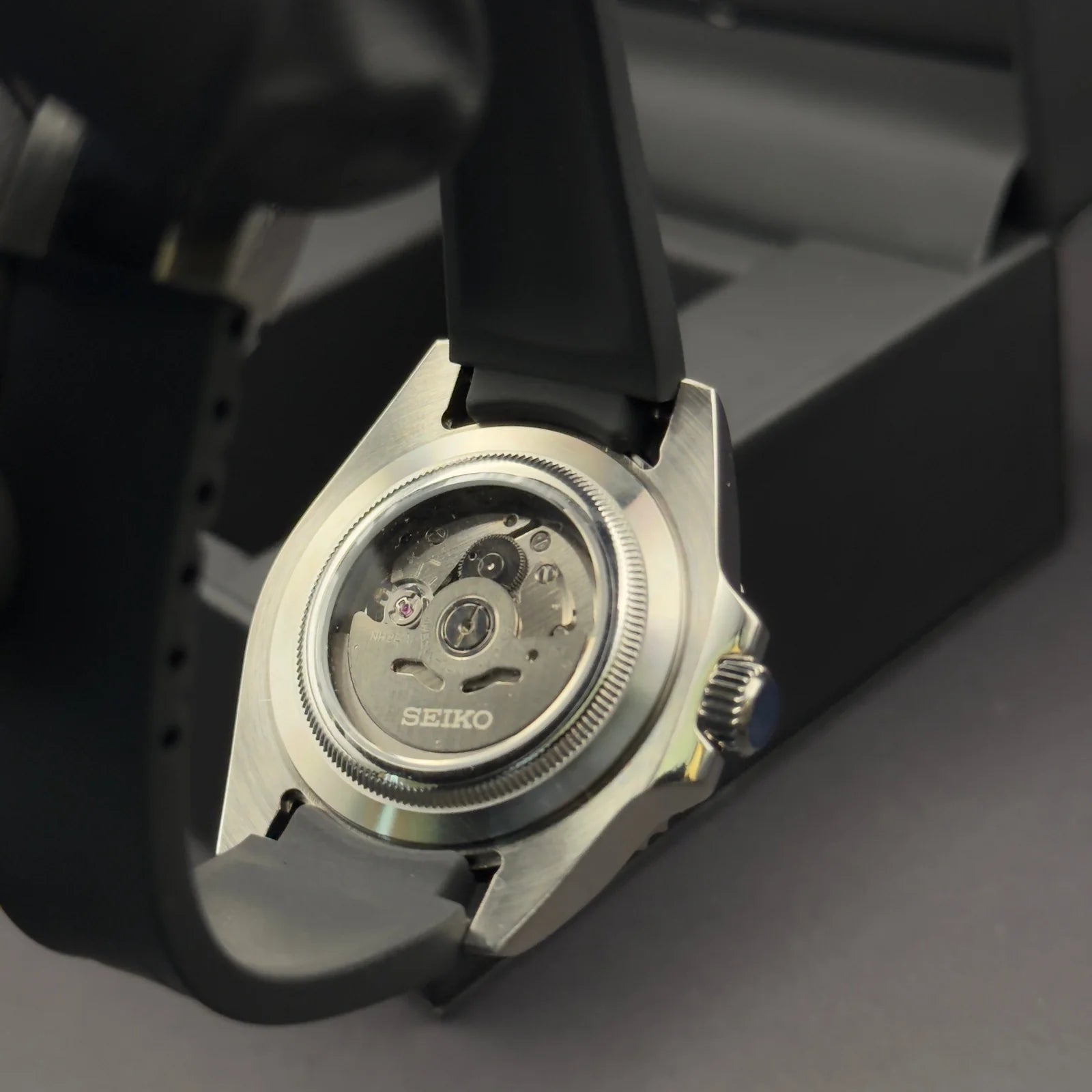 SEIKOMARINER | Silver Black