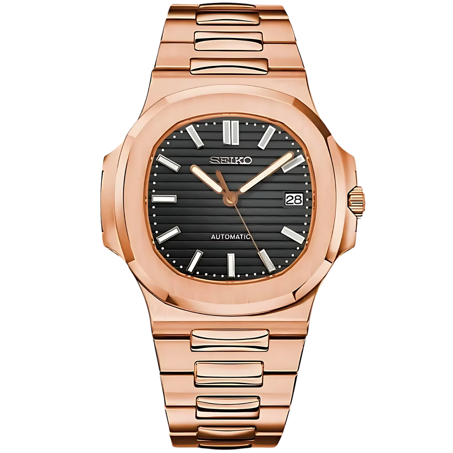 NAUTIKO | Rose Gold Black