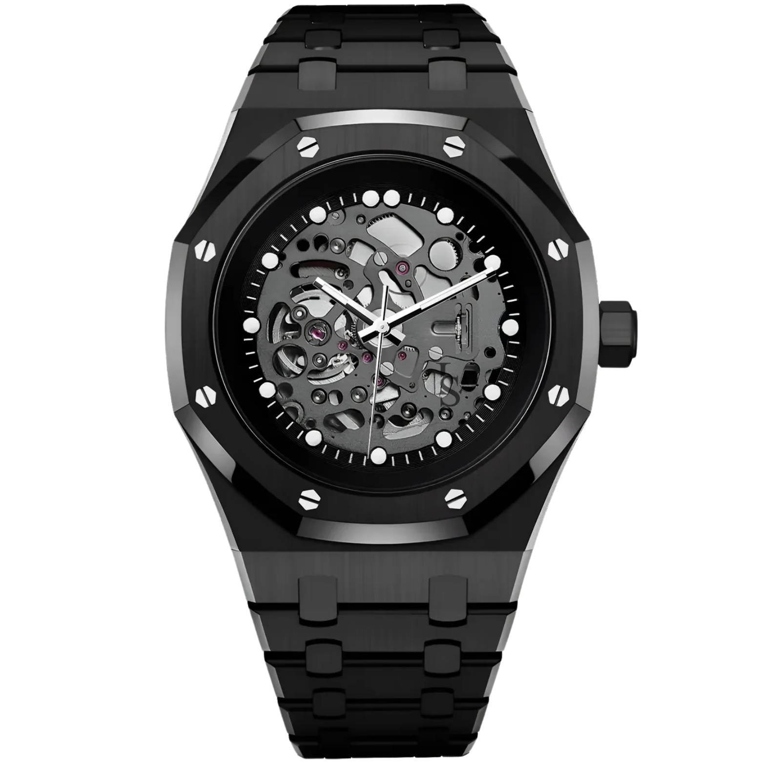 ROYAL SEIKOAK | Black Steel Skeleton