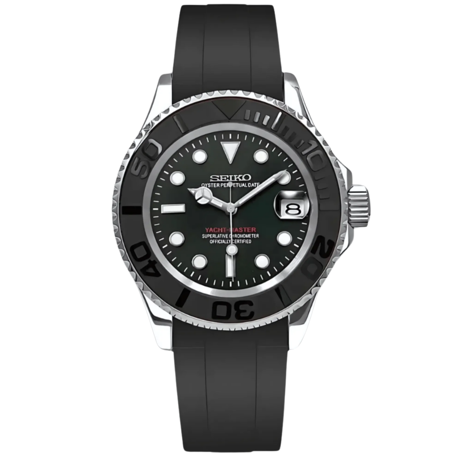 SEIKOMARINER | Silver Black