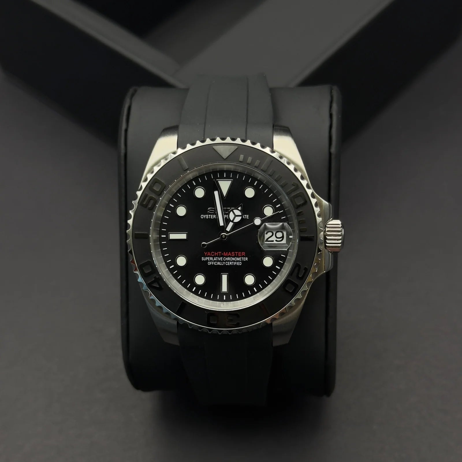 SEIKOMARINER | Silver Black